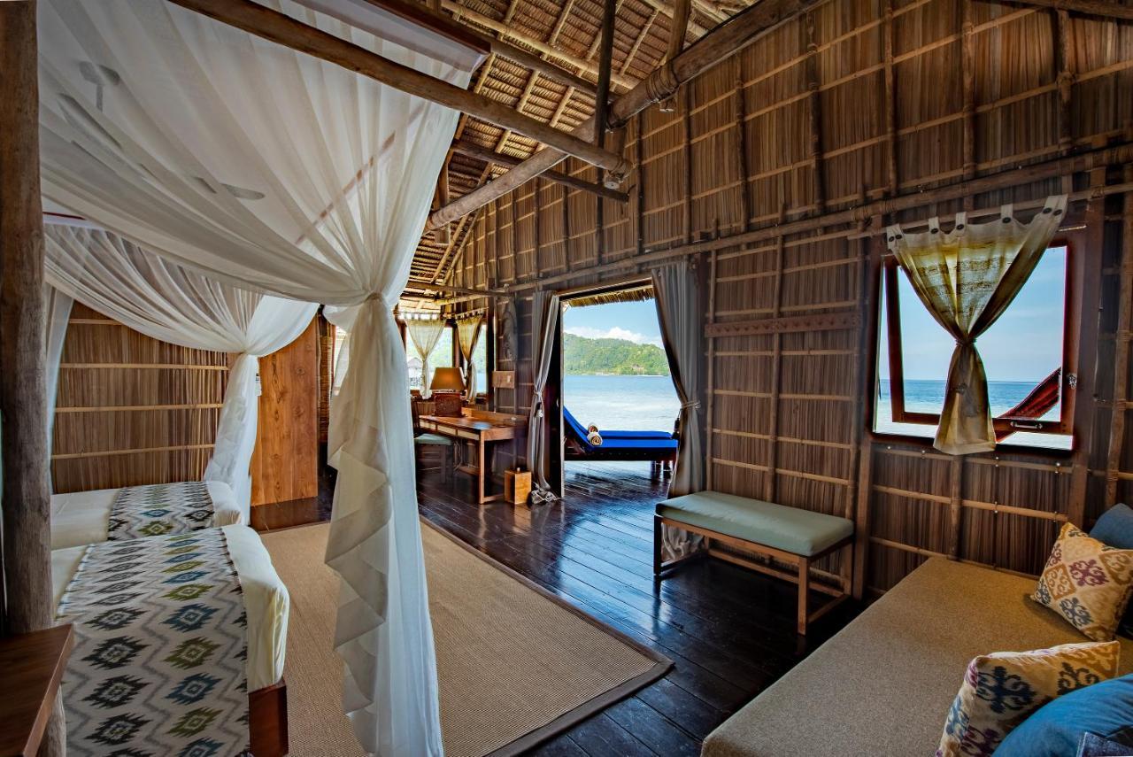 Papua Paradise Eco Resort Pulau Birie Exteriör bild
