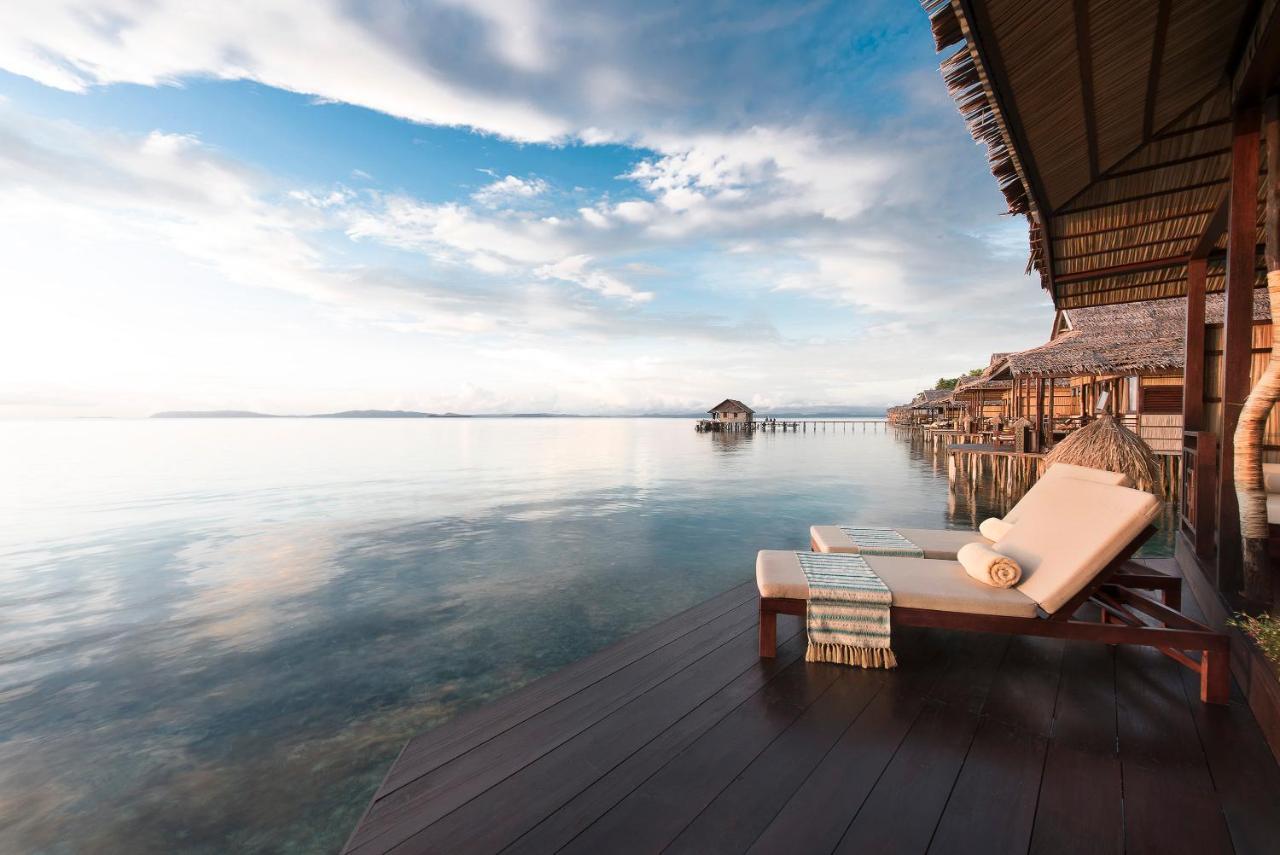 Papua Paradise Eco Resort Pulau Birie Exteriör bild