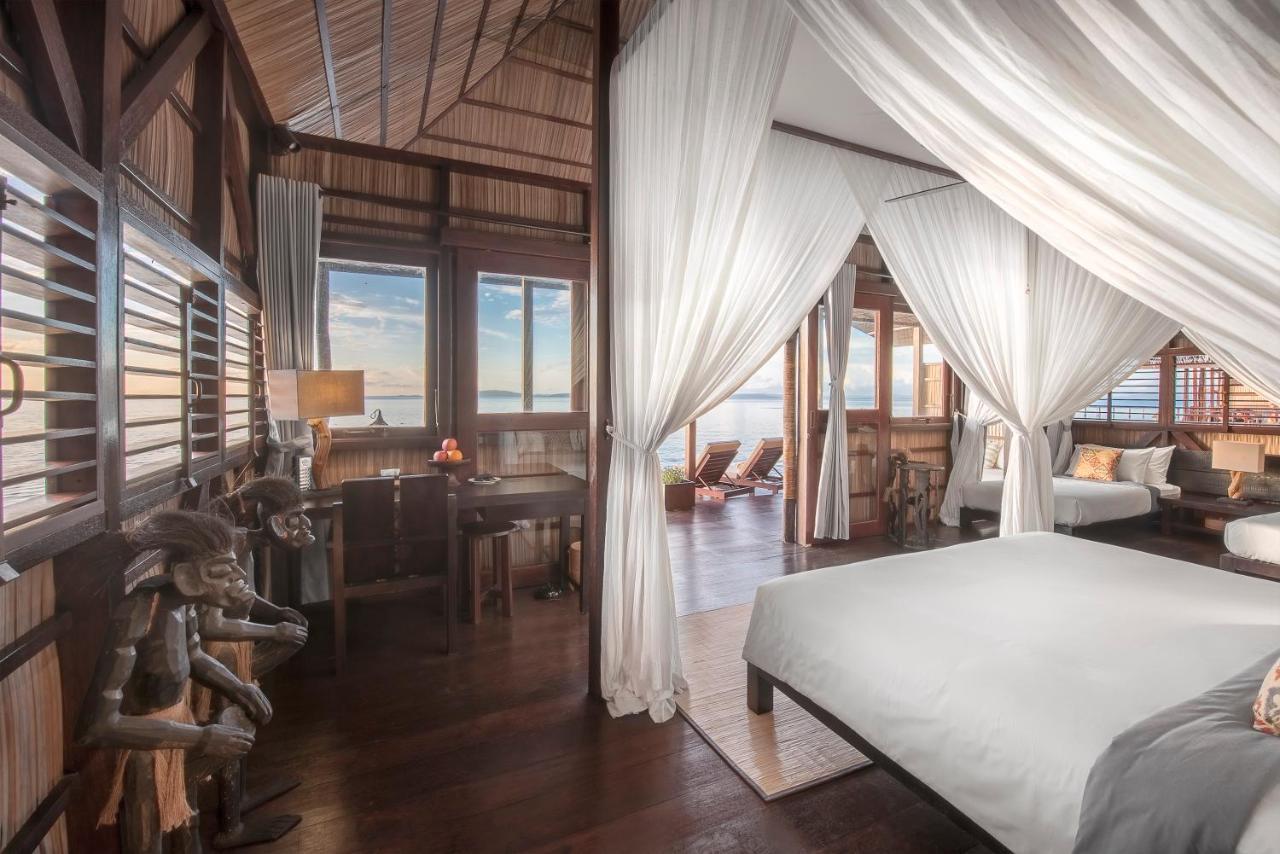 Papua Paradise Eco Resort Pulau Birie Exteriör bild