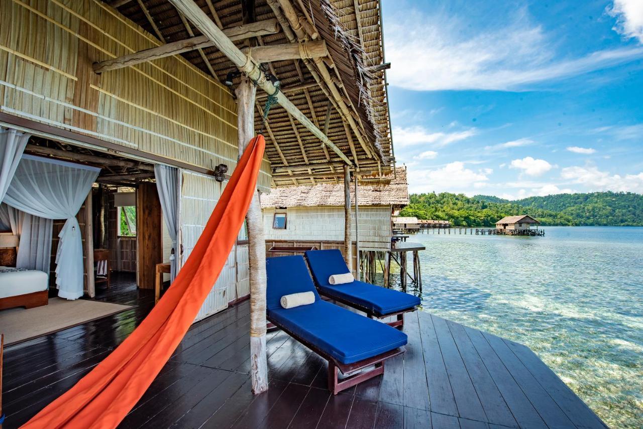Papua Paradise Eco Resort Pulau Birie Exteriör bild