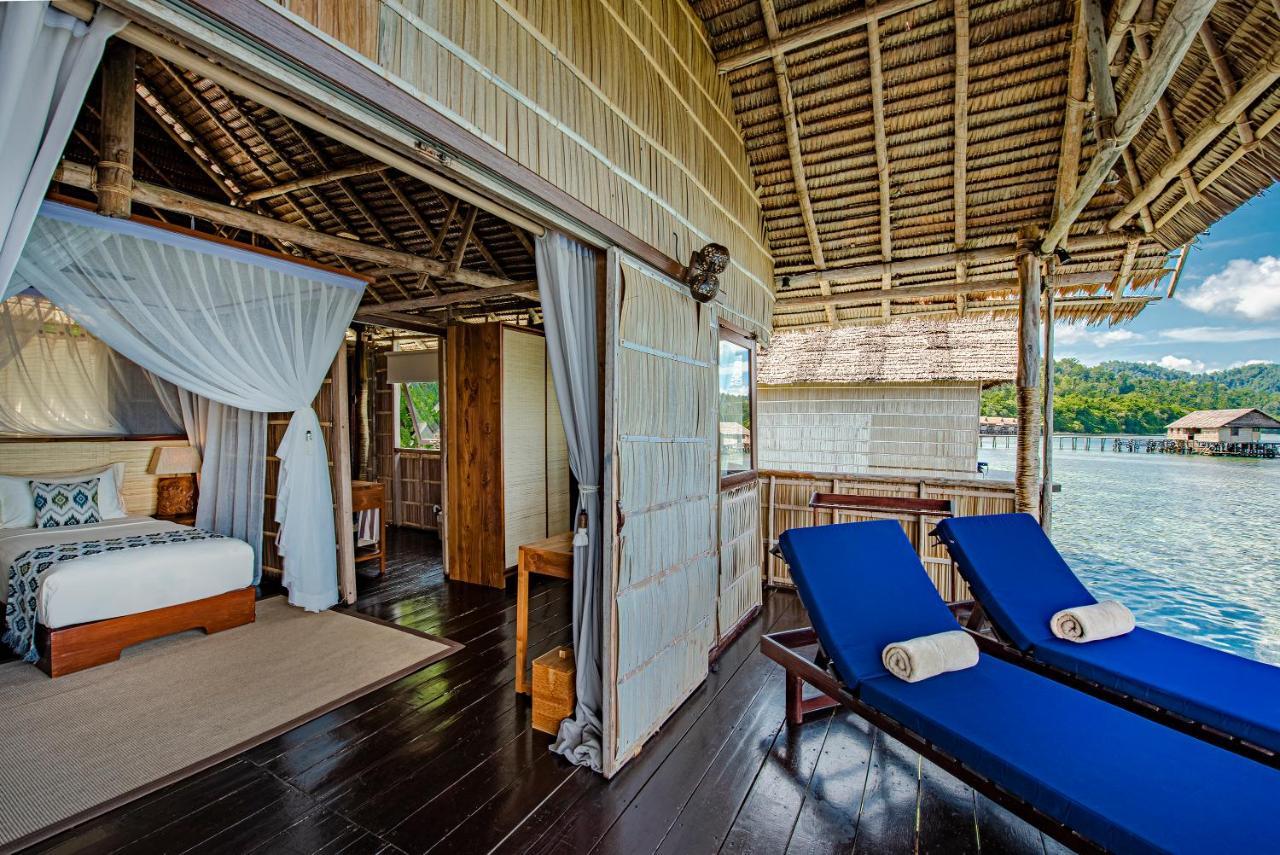 Papua Paradise Eco Resort Pulau Birie Exteriör bild